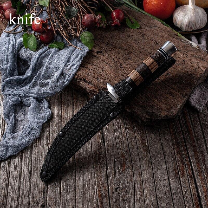 Sharp Fish Knife Steak Knife Table Knife Stainless Steel Boning Knife Barbecue Leg of Lamb Knife Meat Dividing Kitchen Fruit Knife