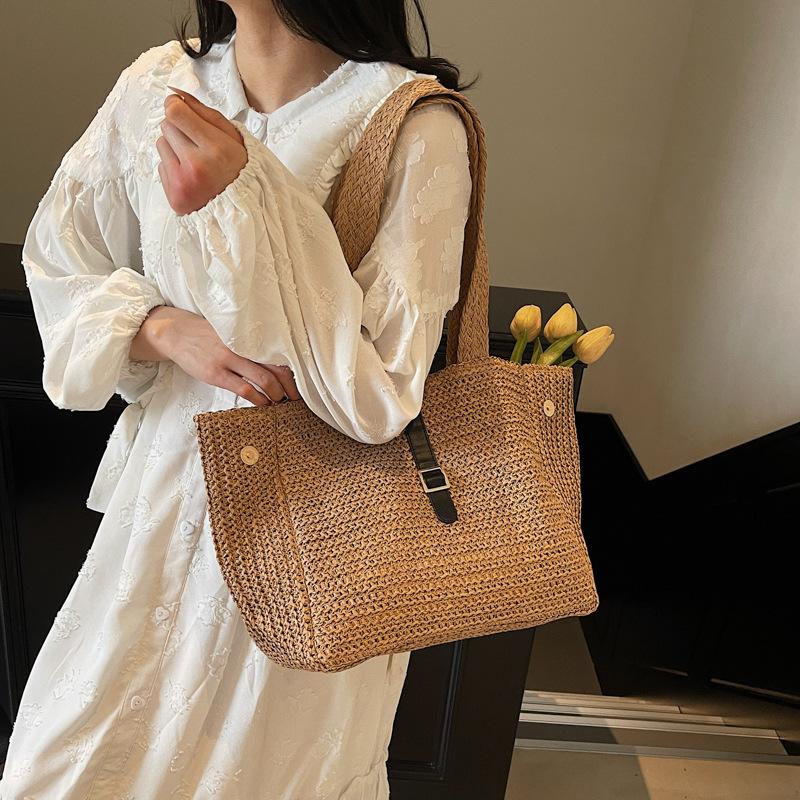 Bag Women's New Fashionable Large-capacity Commuter Bag Tote Bag