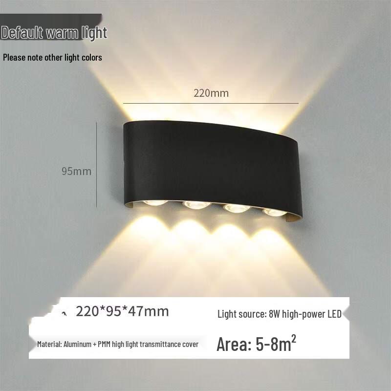 Lishi Outdoor LED Wall Spotlight
