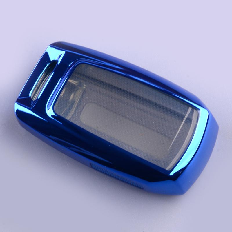 

GQ4-76T 68374994 Blue TPU Smart Key Cover Remote Fob Fit For Dodge Ram 1500 2500 3500 4500 5500