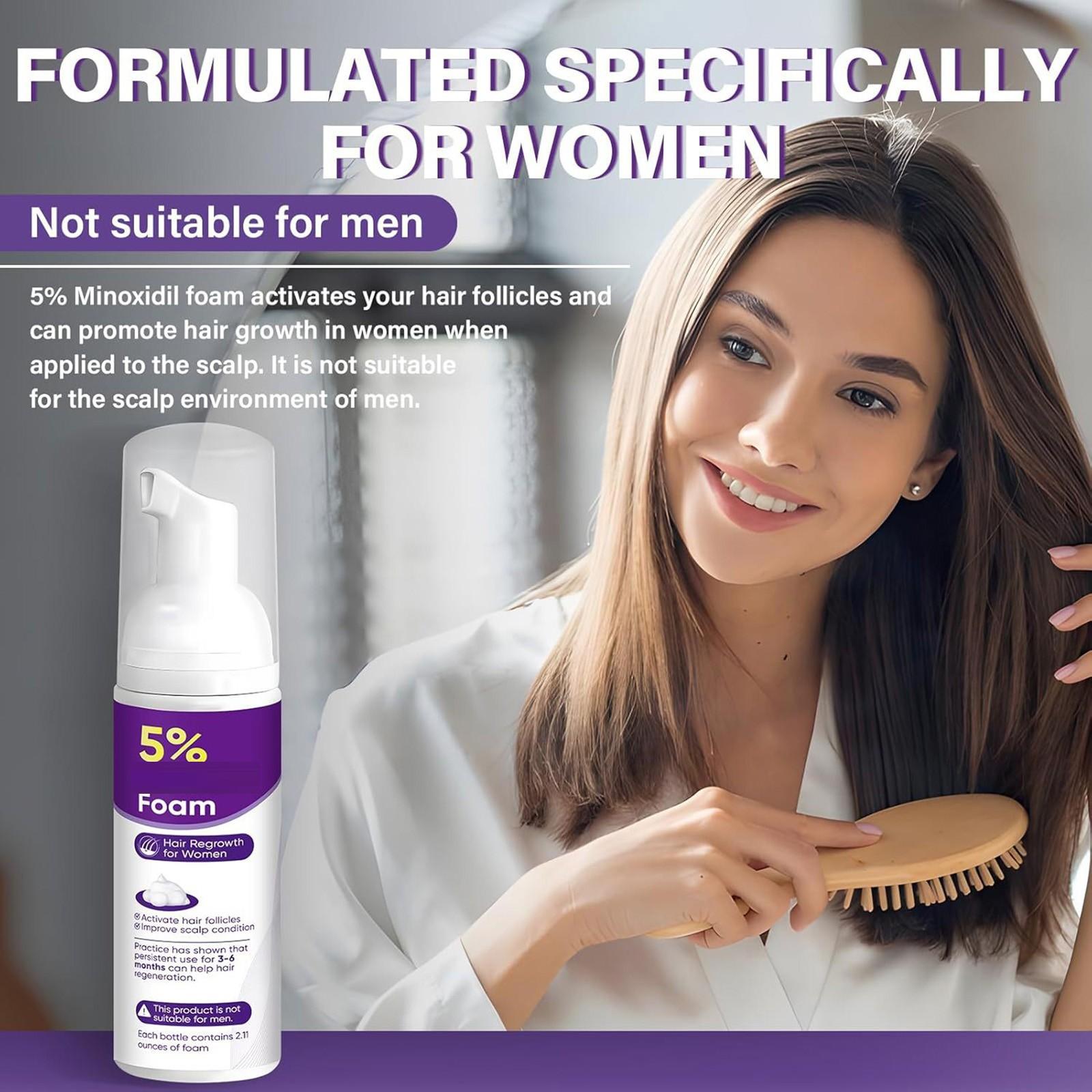 

5% Foam With Biotin To Enhance Hair Regrowth And Prevent Hair Loss