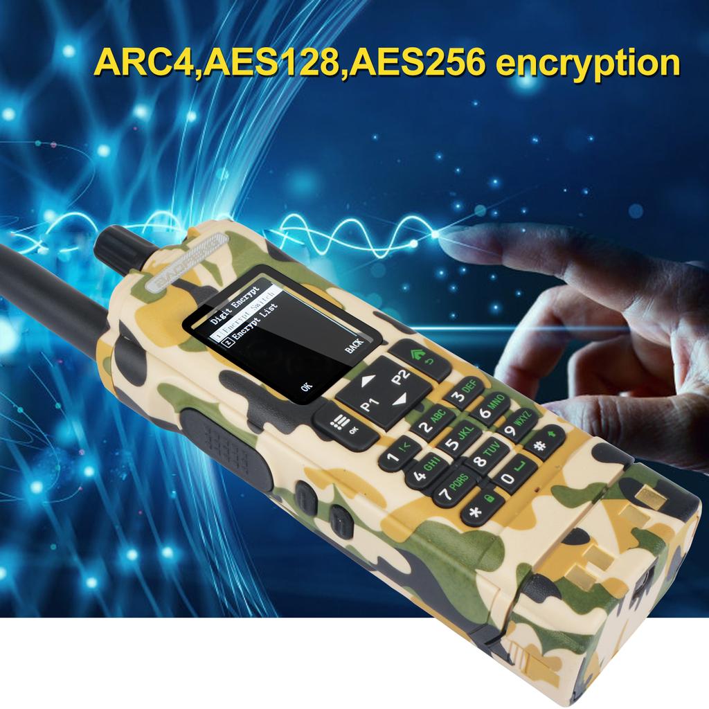 Baofeng DM-32 DMR Digital VHF UHF Dual Band Walkie Talkie 8W GPS AES256 Air Band Receive FM Radio DM-32UV