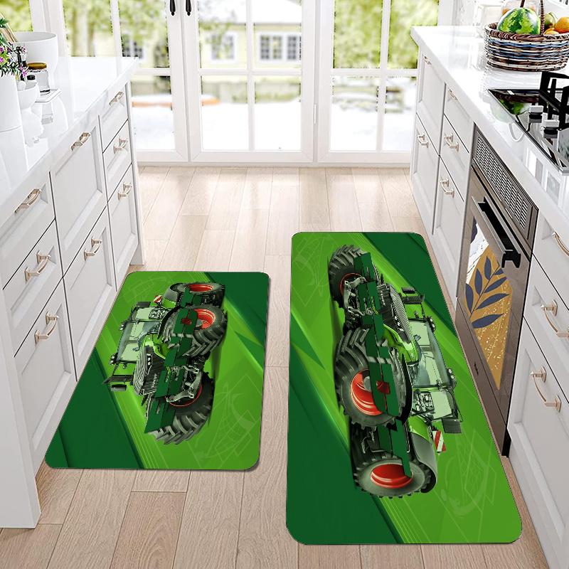 Fendt Flannel Area Rug Soft Kitchen Floor Mat Non Slip Carpet Room Decor