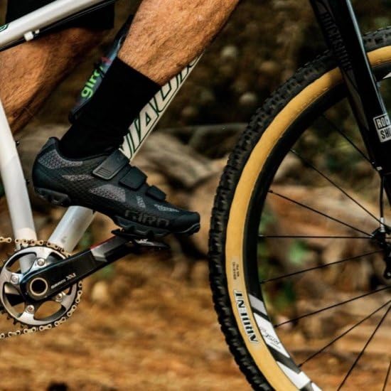 GIRO RANGER Bicycle Cycling Dirt Shoes, XC Style, Black, EU Size 41 (Approx. 26cm), Lightweight Mesh Material, Non-Slip [Official Japanese Product]