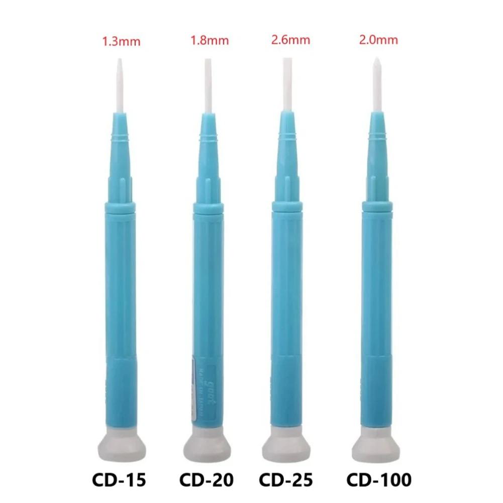 1/4pcs Ceramic Cross Screwdriver Set Mode: CD-15/20/25/100 Flat Point Slotted Screwdriver For High Frequency Circuit Adjustment