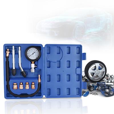 0-21 kg/cm3 0-300 PSI Κιτ δοκιμής συμπίεσης κυλίνδρου κινητήρα Πίεση αερίου-κύλινδρος εργαλείων αυτοκινήτου