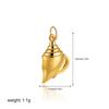 Exquisite Waterproof Moon Star Sun Evil Eyes Pendant for Women Charms Gold Color DIY Accessories Stainless Steel Jewelry