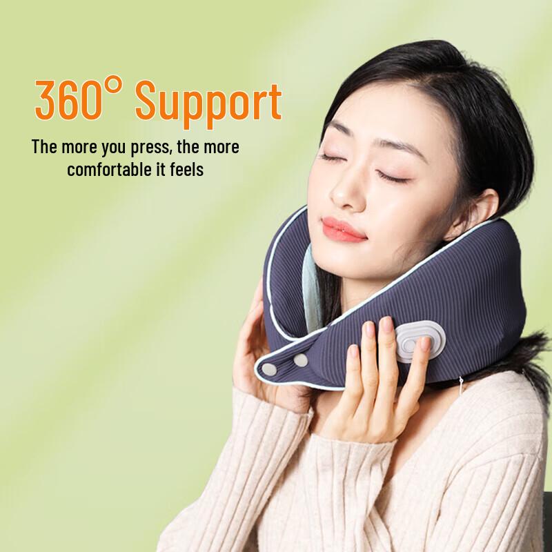 HEZHENG U-shaped Multifunction Neck Massager Pillow