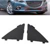 Elegant Black Front Bumper Tow Hook Cover Cap for MAZDA 3 AXELA 2014 2016