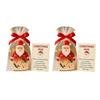 Yousheng Little Pocket Christmas Hug Small Resin Santa Claus Ornaments with Encouragement Card Emotional Support Keepsake for Friends Family Christma