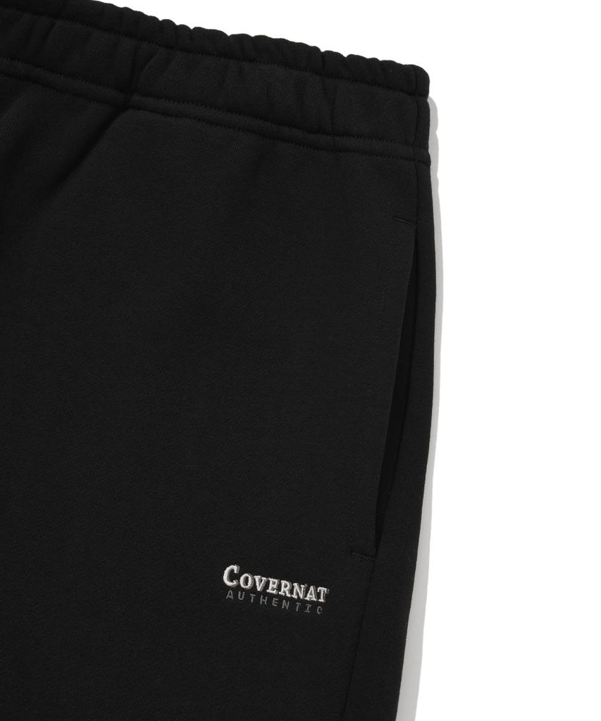 COVERNAT Boxer Fit Sweat Shorts Black