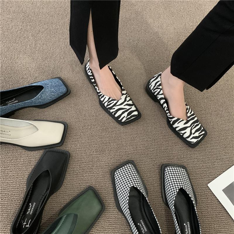 Flats Women Casual Shoes Ballet Dance  Spring New  Woman Sandals Shallow Mary Janes Shoes Casual Walking Mujer Zapatos