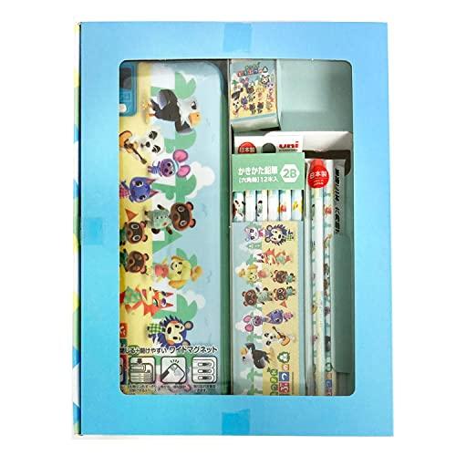

Mitsubishi Pencil Animal Crossing: New Horizons BT450DMS2 Stationery Set for Back to School and New Enrollment