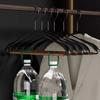 3PCS Vintage Ironwork Clothes Hanger Thickened Anti Slip Hanger Wide Shoulder Hanger  Household Use