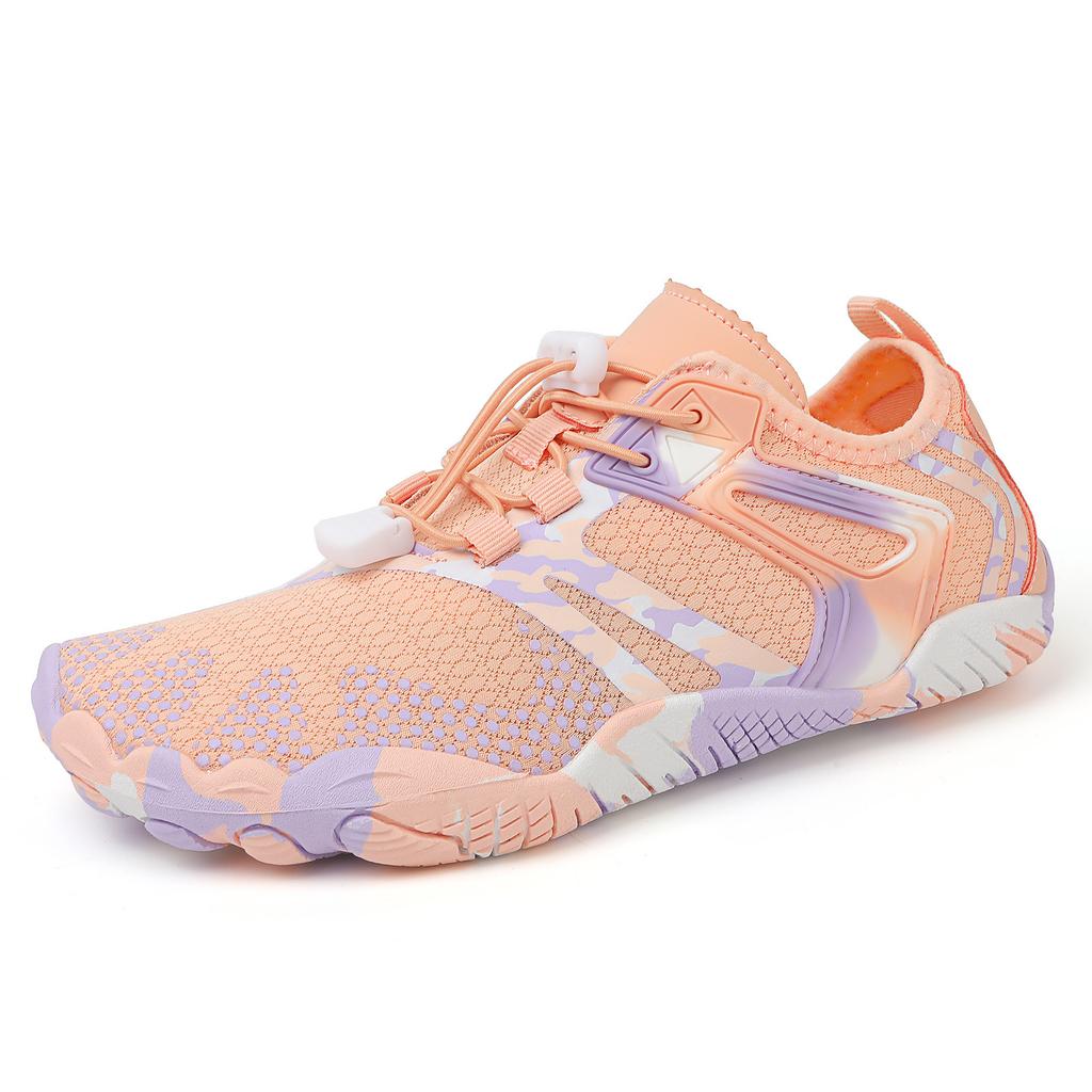 New-style Swimming and River-trekking Shoes Outdoor Water-wading Footwear Quick-drying Breathable Beach Shoes Elevated Hiking Toe-separated Footwear