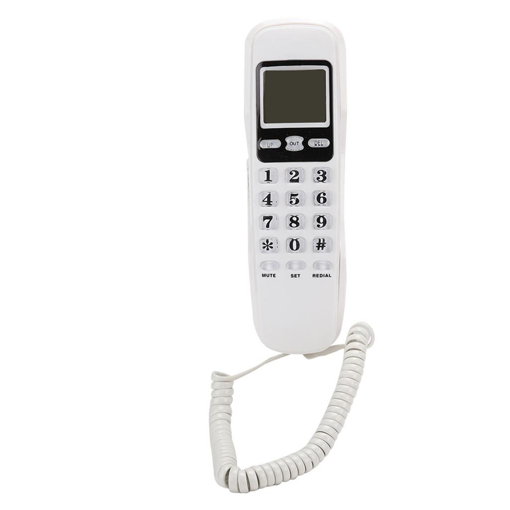 KX T888CID Caller ID Display Home Office Telephone (UK Telephone Line with Random Color)(White )