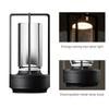 LED Cordless Table LampTouch Dimming Nordic Metal Desk Lamps Outdoor Camping Atmosphere Light Restaurant Creative Night Lights