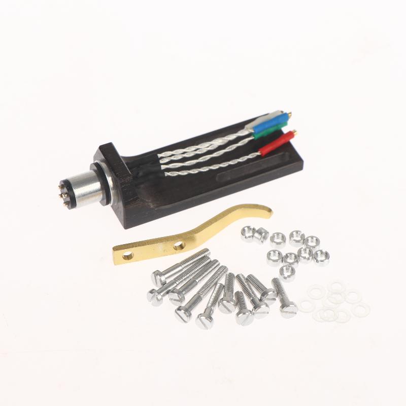 For Lp Vinyl Record Player Cartridge Headshell Stylus Holder Accessories Kit Turntable Headshell With 4 Connection Wires