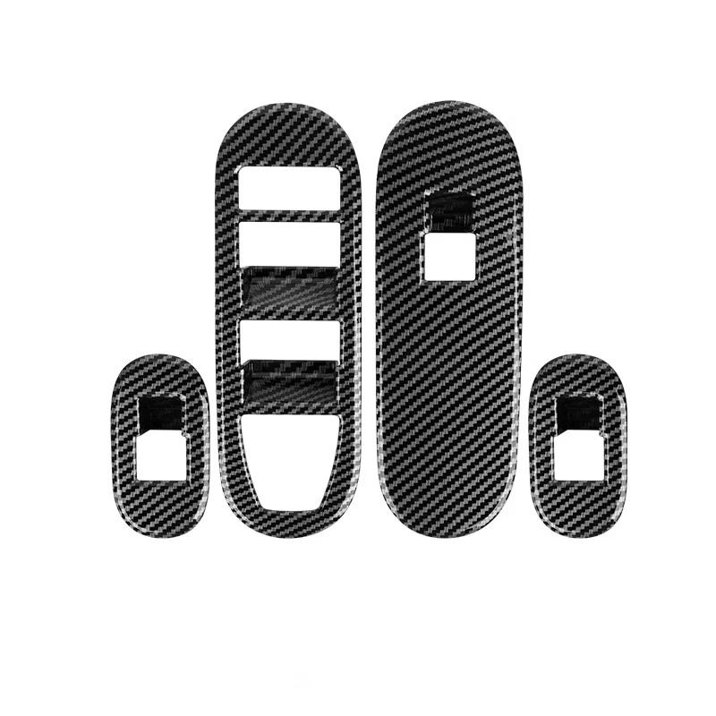 4 Stück Auto Styling Fensterheber Schalter Blende Abdeckung Zierleiste Aufkleber Für Mini Electric J05 Aceman 2025 2025 Innenraumzubehör