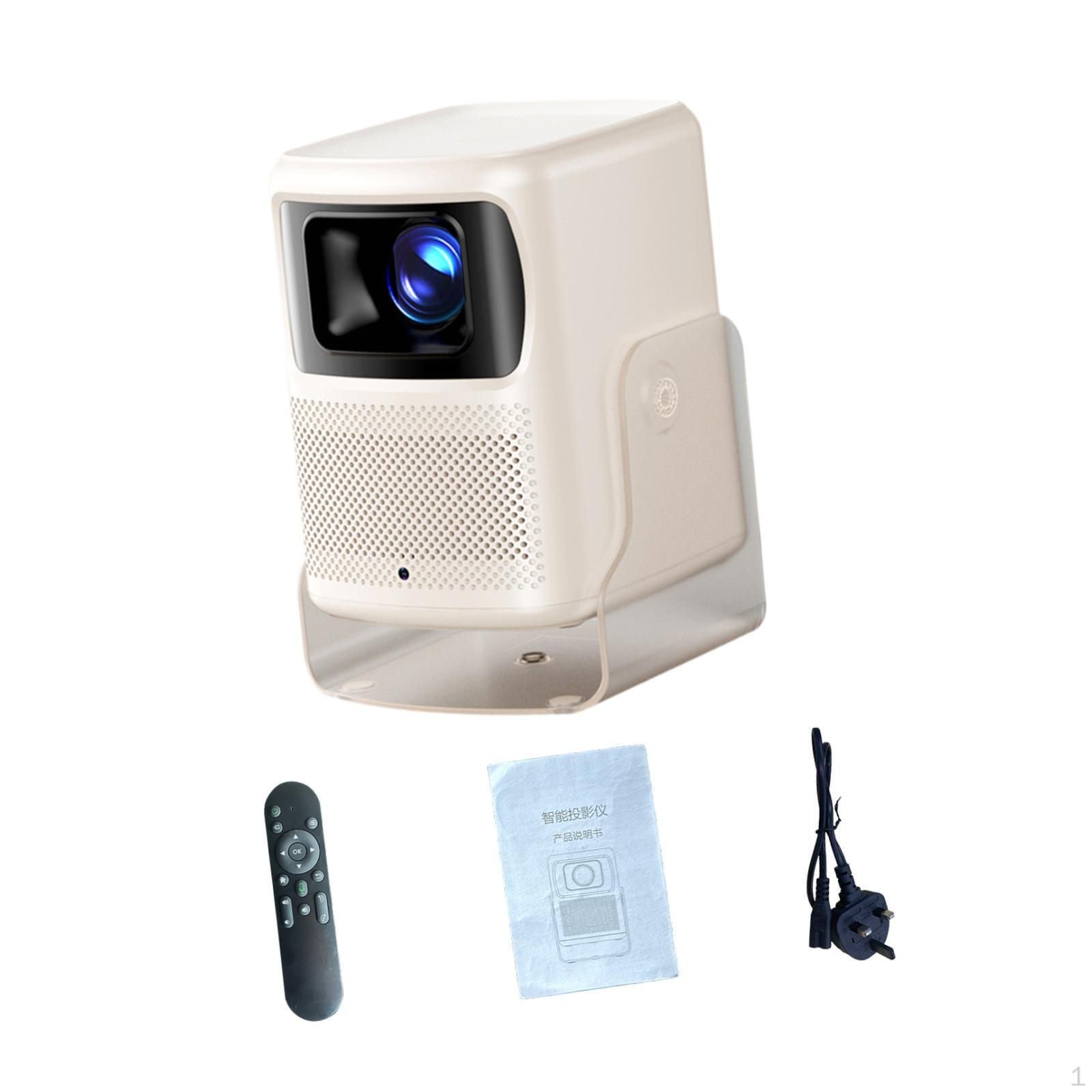 

4K-проектор для просмотра фильмов на открытом воздухе Autokeystone Портативный видеодомашний кинотеатр бежевый