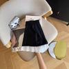 Women's High Waist Lace Patchwork Wide Leg Shorts Casual Loose Fit Summer Short Pants