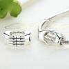 New Collection Genuine Closed Love Hand Heart Beads Fit Bracelets Original Design AVE