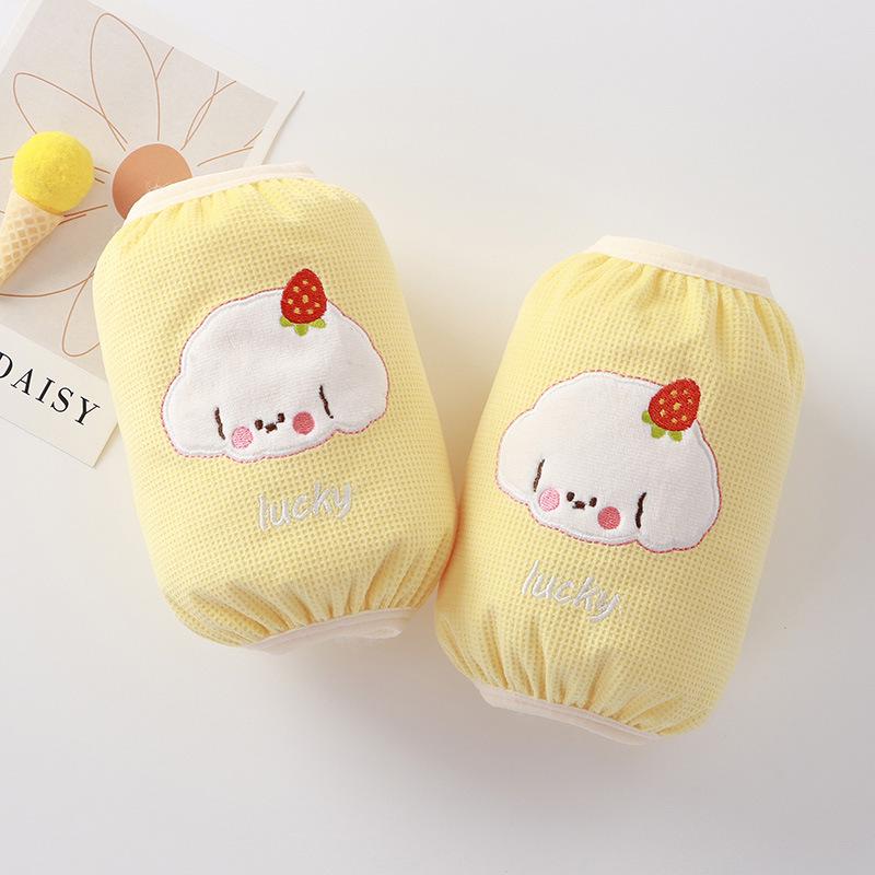 

Детские мультяшные вафельные нарукавники от пятен - Осенне-зимние манжеты для пуховика