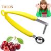Cherry Corer Cherry Pitter Tool Rustfritt stål Olive Pitter Heavy-Duty Frukt Pit Remover Multi-Purpose kjøkkentilbehør