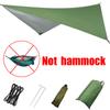 260x140cm Outdoor Double Camping Hammock with Mosquito Net and Rain Fly Tarp Lightweight Parachute Hammocks for Travel Hiking