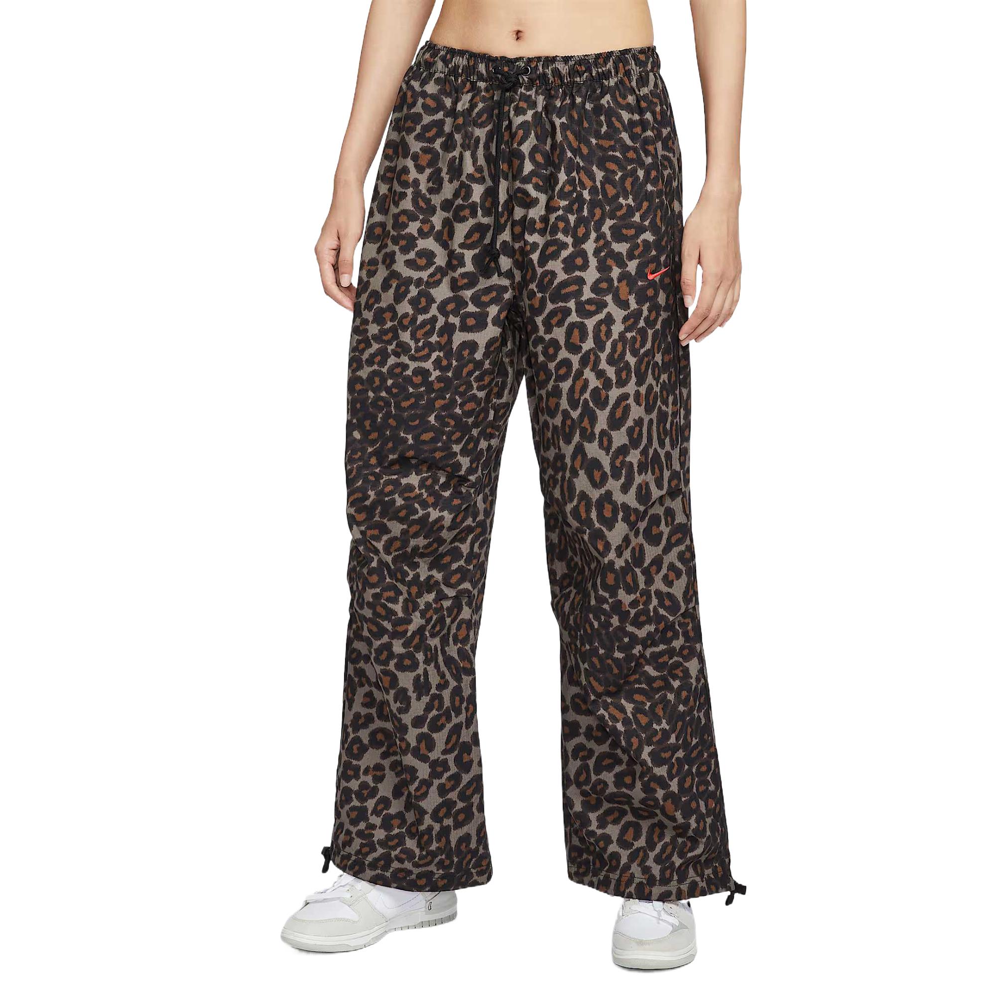 

Nike Sportswear Leopard Print Comfortable Casual Pants Women pants IO0479010 L
