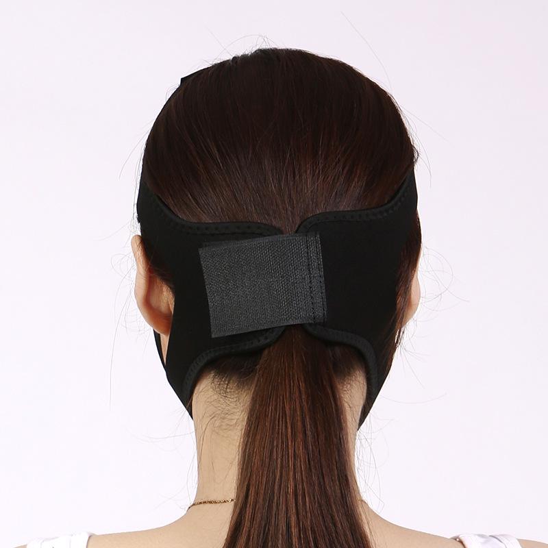 Triangular Anti-Snore Chin Strap for V-Face Support and Breathing Correction