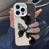 Dark Aesthetic Butterfly Phone Case for IPhone 17 Air 16 15 14 11 Pro Max Plus 13 12 Mini Xs 8 7  Bumper Shockproof Coque Cover