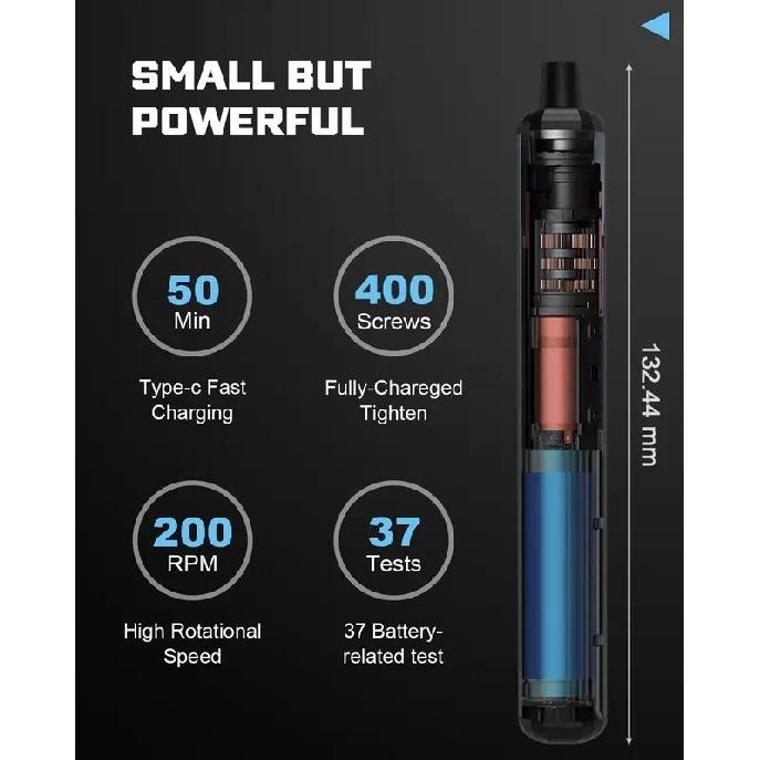68 In 1 Electric Screwdriver Set 5 Torque Settings Precision Power Tool Magnetic Screw Driver Bits for iPhone Glasses Watch PC