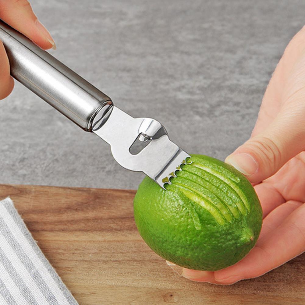 

Grater Peeler Zester 1 Pcs 16.3cmx2.5cm Cocktails Kitchen Bar Accessories Lemon Citrus Fruit Silver Accessories China Mainland
