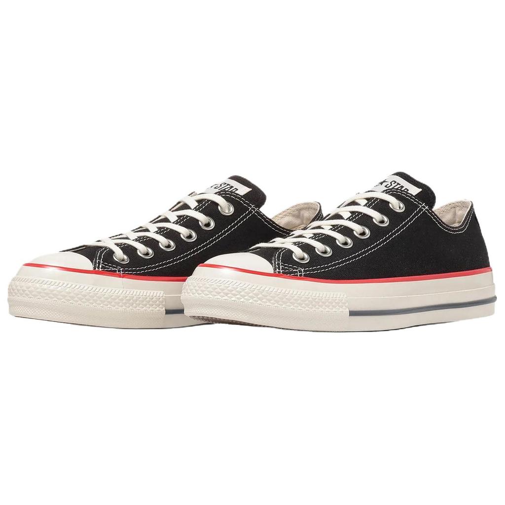 Converse All Star Aged TC Calzata Comoda Scarpe di Tela Sneakers Unisex Nere 31318210