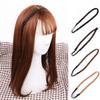 1Pc Headwear Elastic Hair Accessories Personality Plaited Headband Fashion Simulation Synthetic Hair Double Braided Hair Band