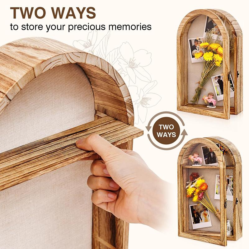 1Pc Oval Picture Home Decor Wedding Souvenir Display DIY Artificial Bouquet Rustic Photo Frame Office Wall-mounted