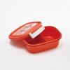 Skater Easy Light Bento Disney Minnie Mouse Cafe Sealable Storage Made In & Box, Retro, Medium, 550ml, Microwaveable, Container, Container, Japan,