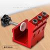 Pocket Hole Jig Set,Adjustment Pocket Dowel Hole Jig System Set Woodwork Guide Joint Angle Tool Woodworking Tool