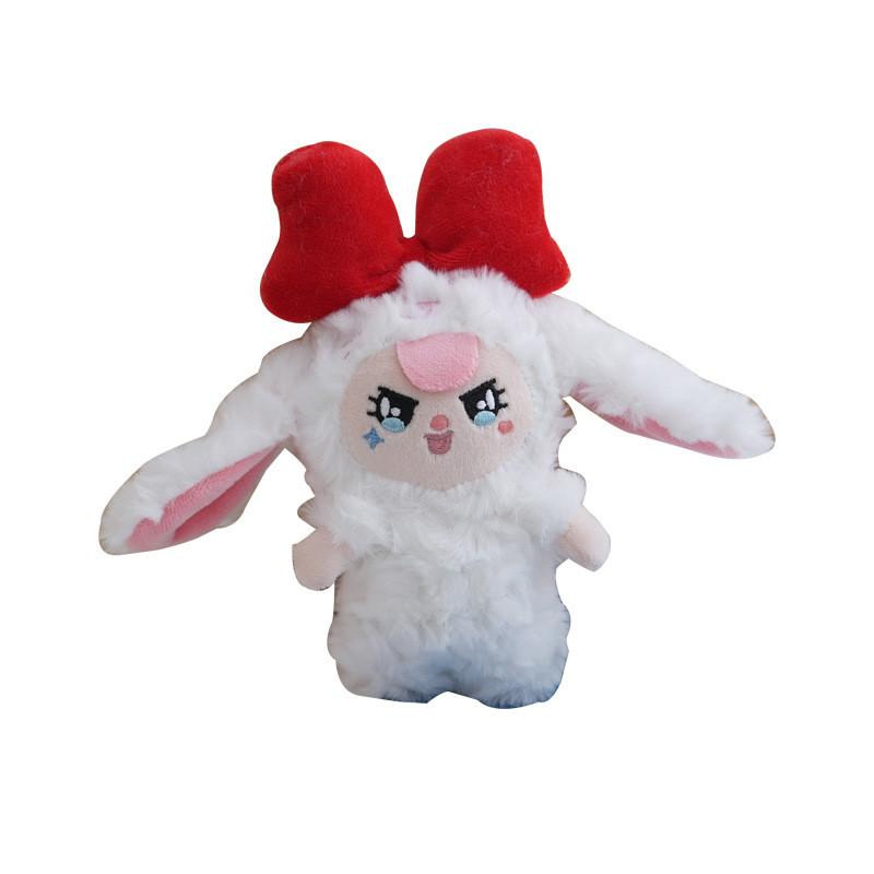 Bunny Plush Enchanting Keychain Doll Dreamy Cute Soft Toy Vibrant Colors 18cm