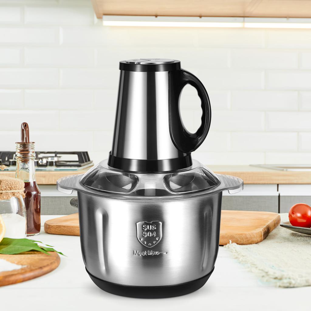 Duża pojemność elektrycznego robota kuchennego do mięsa, maszynka do czosnku, urządzenie do produkcji żywności dla dzieci, brytyjski standardowy sprzęt kuchenny