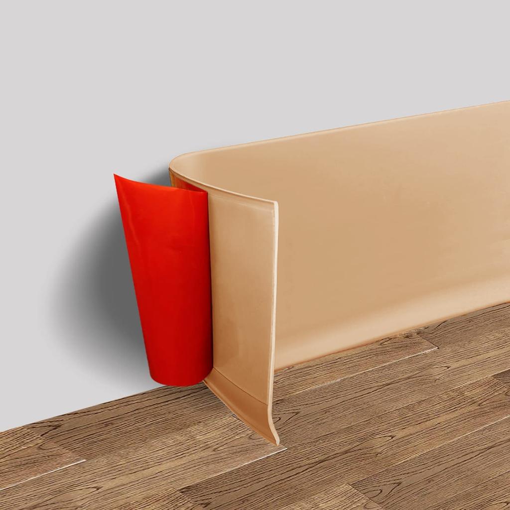 1pc 1/3meters Self-adhesive Decorative Strip for Skirting Corner Line Wall Sticker Bedroom Living Room One Piece Decoration