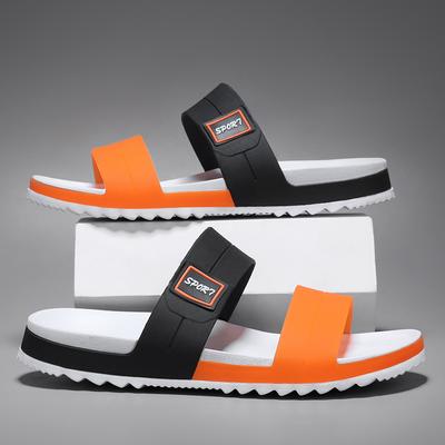 Mode Herren Hausschuhe Indoor Outdoor Sandalen Strand Bequeme Pantoletten Herren Freizeitschuhe Zehensandalen Herren Rutschfeste Hausschuhe