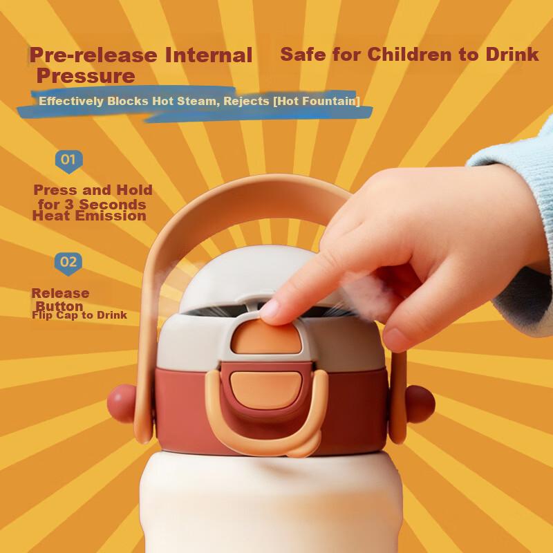 Pigeon Kids Thermos Bottle 316L Stainless