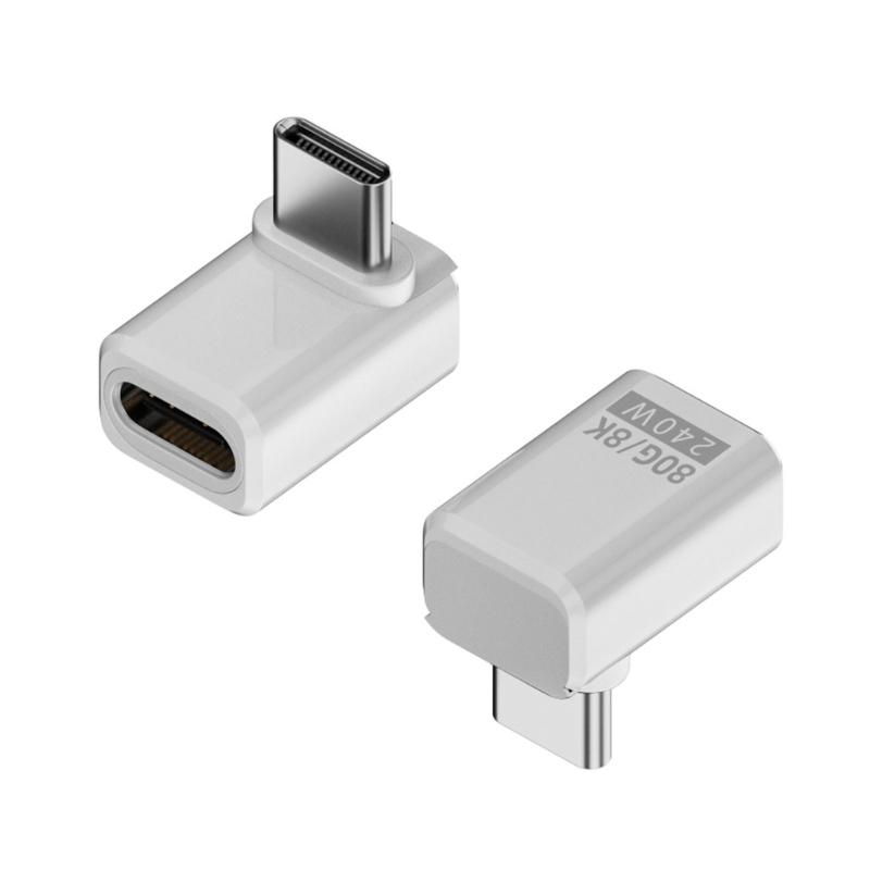 USB C Adapter 240W 80Gbps 8K@60Hz for Thunderbolt4/5 and Phone 16 15 with Fast Charging Display