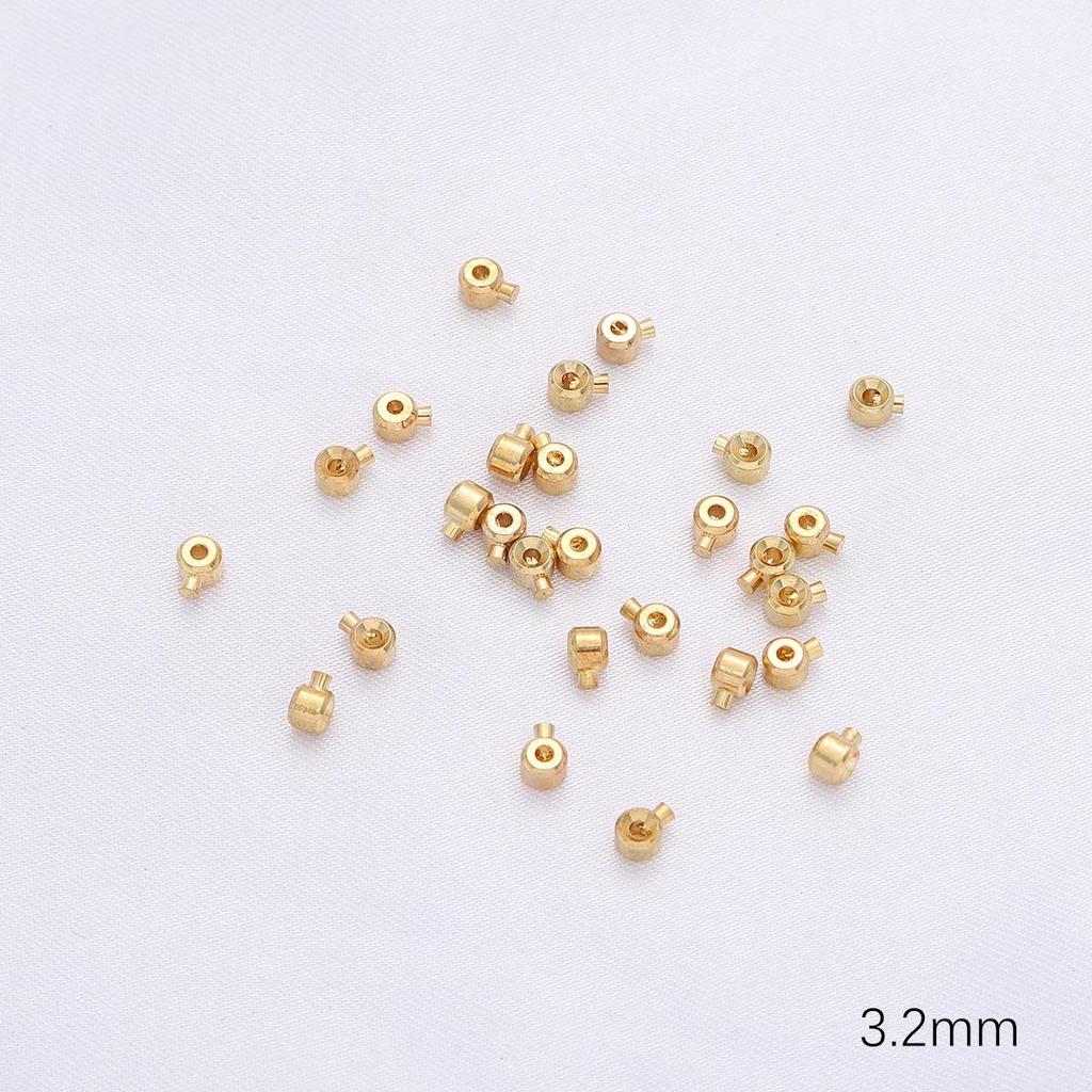 14/18K Gold-Filled Lobster Clasp End Cap, 9-Pin Open Jump Ring, Extension Chain for Handmade Jewelry DIY Accessories