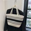 Knitted Bag, New Fashionable Tote Bag Women's Large Capacity Shoulder Bag Summer Versatile Popular Women's Bag