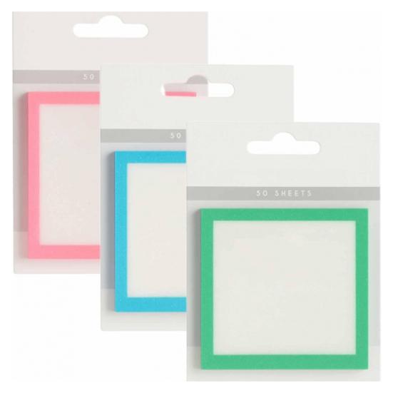 Glitter Notepad Transparent Flashing Small to Do List Gentle Adhesive Notes Pad for Book Laptops Student Organization Supplies