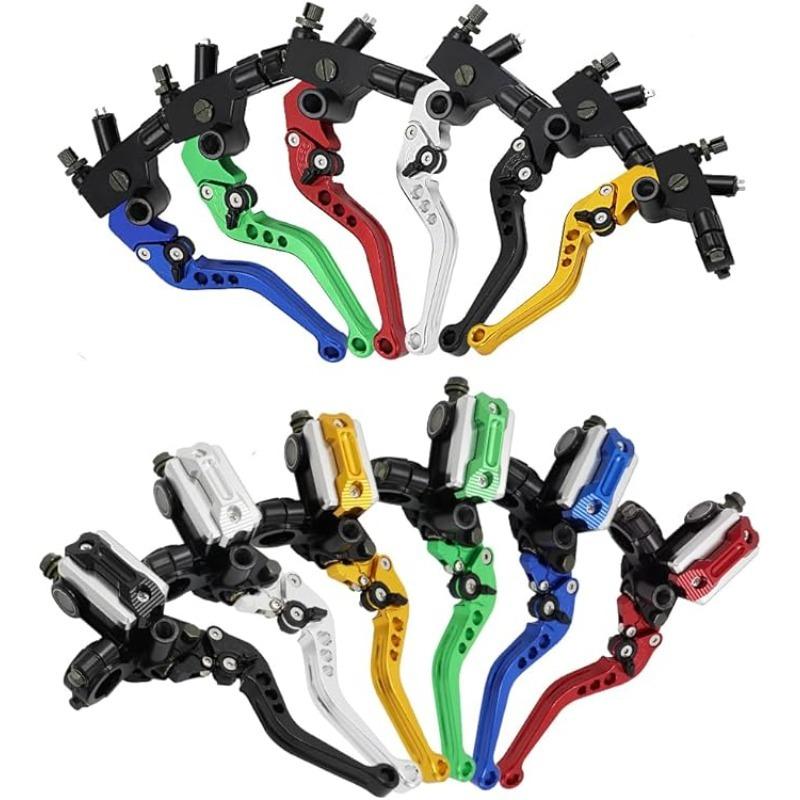 Universal Motorcycle Brake Master Cylinder 22MM Hydraulic Clutch Lever Adjustment Brake Clutch Handle for Motorbike Honda Yamaha
