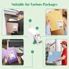 METRONIC Thermal Labels 4x6 200 Labels Fanfold Direct Shipping Label with Perforated and Strong Adhesive Mailing Stickers Paper Thermal Printer